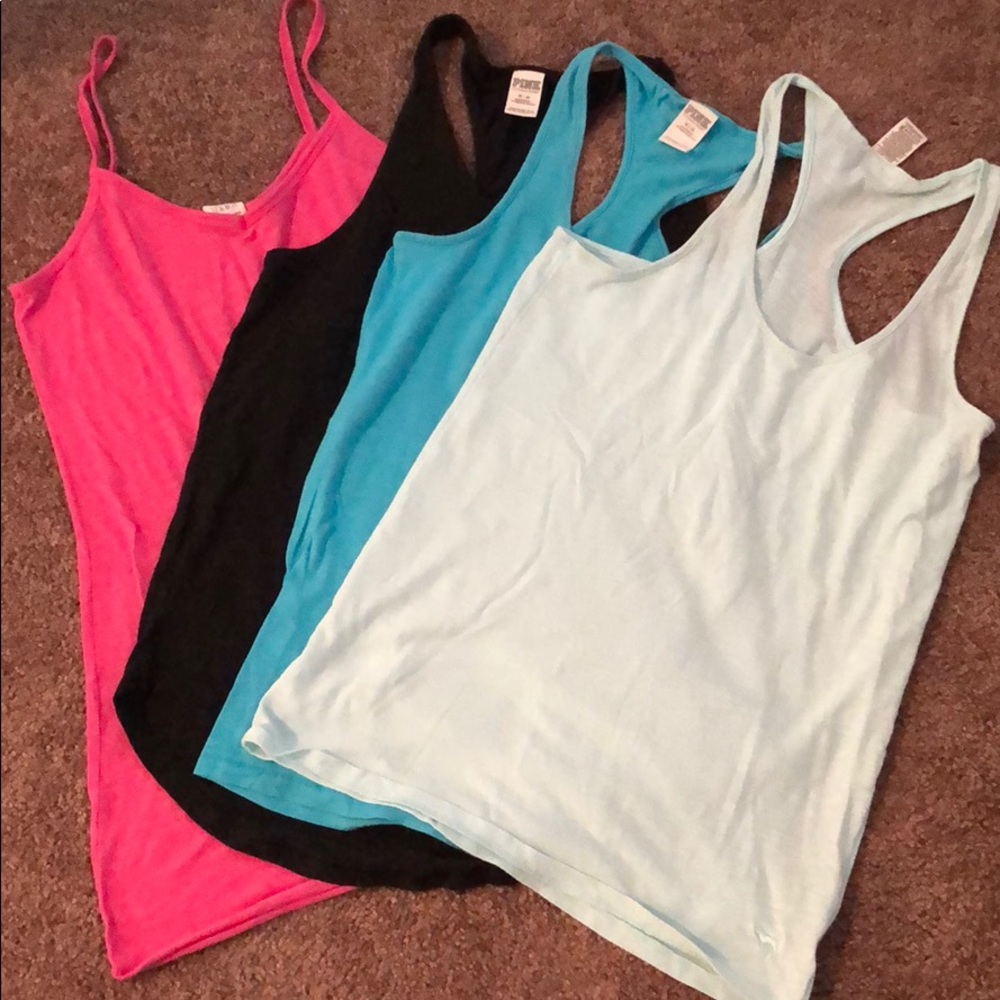 Victoria’s Secret PINK Tank Bundle all M